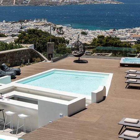 Villa In Mykonos - 6 Bedroom - 1Km From Mykonos Town - Infinity Pool - Sunset View Exterior foto