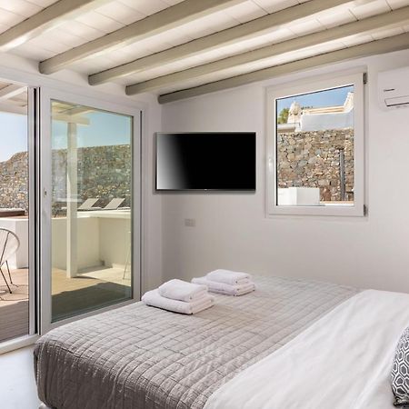 Villa In Mykonos - 6 Bedroom - 1Km From Mykonos Town - Infinity Pool - Sunset View Exterior foto