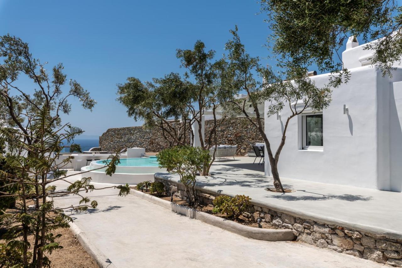 Villa In Mykonos - 6 Bedroom - 1Km From Mykonos Town - Infinity Pool - Sunset View Exterior foto