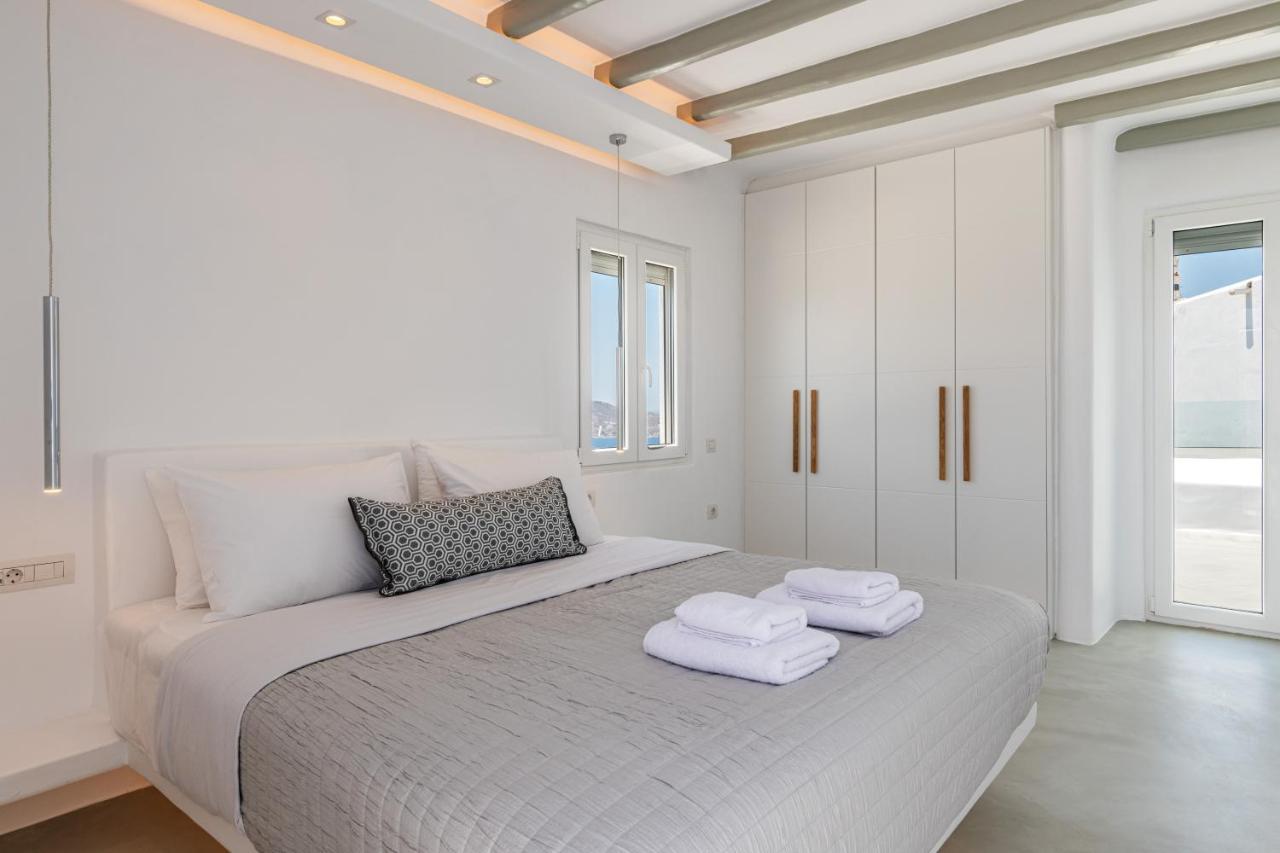 Villa In Mykonos - 6 Bedroom - 1Km From Mykonos Town - Infinity Pool - Sunset View Exterior foto